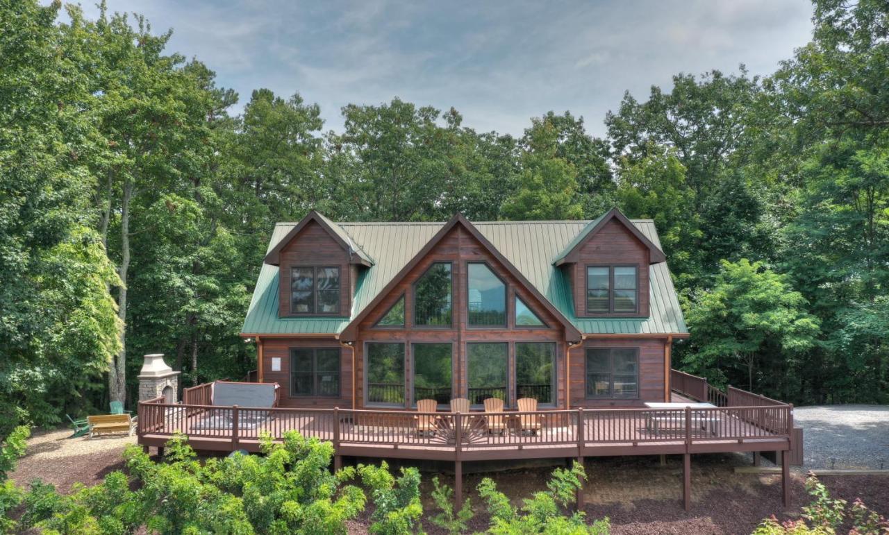 Champagne Chalet - Cuddleup Villa Morganton Ngoại thất bức ảnh